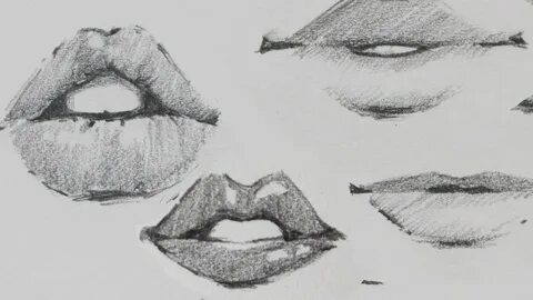 Female Lips Drawing at PaintingValley.com Explore collection