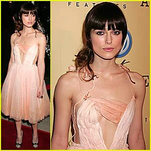 Keira Knightley: Bangs for Atonement Keira Knightley : Just 