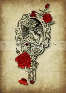 Pin by Sugar Booth on Designs Beauty, the beast tattoo, Disn