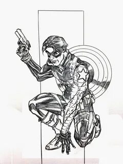 Bucky Barnes Coloring Pages - 28 recent pictures for colorin