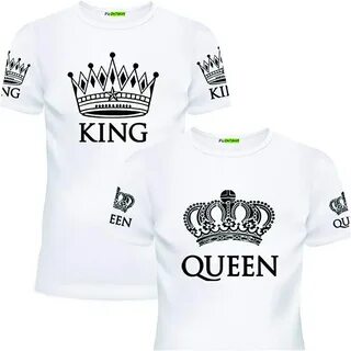 Queen Matching Shirts for Couples. playeras king queen. 
