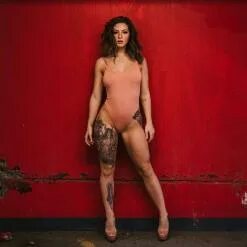 Tattoo model Ashley Resch Calgary, Canada iNKPPL