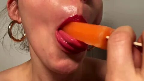 ASMR - Popsicle Part 2 (Licking, Slurping Sucking Sounds) #a