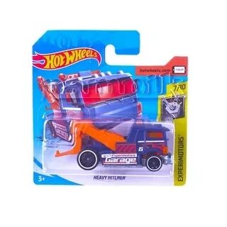 Базовая машинка hot wheels heavy hitcher, синий (5785) - куп