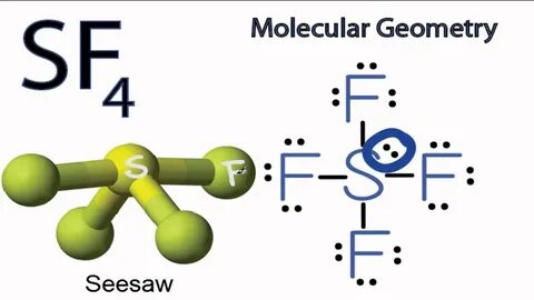 Sef4 Molecular Shape - Drawing Easy