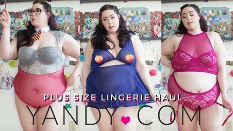 Yandy Review Plus Size Lingerie Haul - YouTube