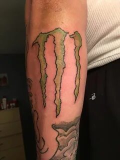 Monster Energy Tattoo Bad tattoos, Body mods, Tattoos