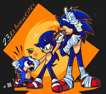 23 Years of the Blue Blur by NegaNeon Sonic the hedgehog, So