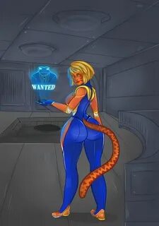 FurryBooru - alien amphibian anthro big butt blonde hair bob