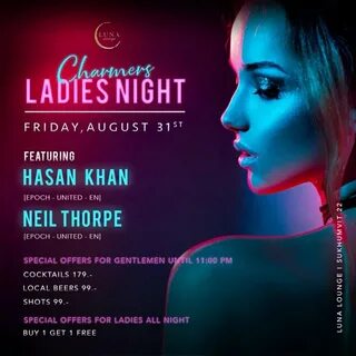 Ladies Night With Neil Thorpe - Stickboy Bangkok