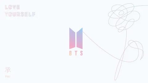 Love Yourself HD BTS Logo Wallpapers HD Wallpapers ID #69371