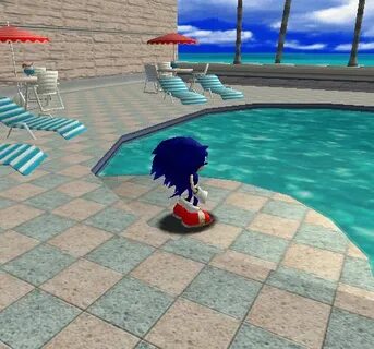 Sonic Adventure (Pool) #dreamcast Sonic adventure, Sonic her