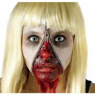 Zipper Makeup Kit Image #1 Crazy halloween makeup, Halloween