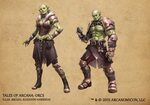 Orcs are a playable 5E (5th Edition) race in the Tales of Ar