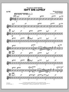 Mike Tomaro "Isn't She Lovely - Guitar" Sheet Music PDF Note