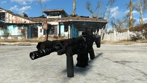 Штурмовая винтовка M4A1 SOPMOD - Оружие - Fallout 4 - Моды н