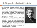 Albert Einstein Essay