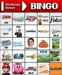 Nintendo Direct Bingo Template - E3 Week!- Nintendo Bingo Bo