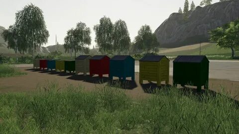 Мод "Pack Of Beehives" для Farming Simulator 2019