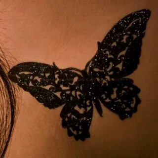 Lace butterfly tat Trendy tattoos, Lace tattoo, Tattoos for 
