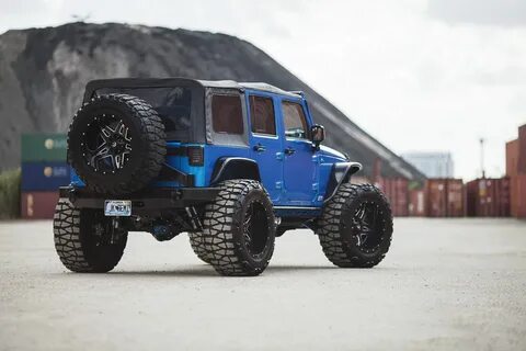 JK Rolling on 40" Nitto Mud Grappler Off-road Tires Jeep gea