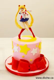 Gâteau Sailor Moon - Sailor moon cake Pasteles de sailor moo