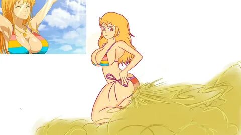 Peachyy di Twitter: "Nami farting in her swimsuit.For the fi