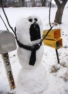 92 Hilariously Creative Snowmen That Would Make Calvin And H