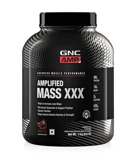 GNC AMP Mass XXX Gainer Powder - 6.6LBS - Gymrat