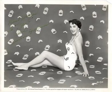 Julie Adams - Autographed Inscribed Photograph HistoryForSal