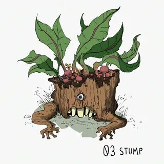 Day 3 of October Maple Monsters! A Stump. - Imgur