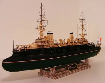 RF Massena Warship model, Model ships, Model boats