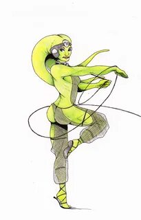 Oola Fanart - Oola Jabba's Twi'lek Slave Fan Art (34206540) 