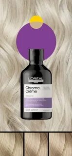 Loreal Chroma Creme Шампунь фиолетовый для холодных оттенков