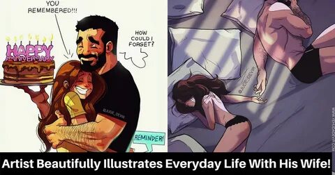 Artist Illustrates Everyday Life With His Wife And Its Just 