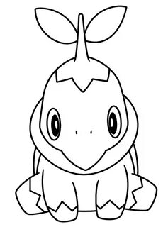 dessin pokemon tortipouss - Clip Art Library