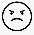 Extraordinary Design Angry Face Clipart Smiley Big - Mad Fac