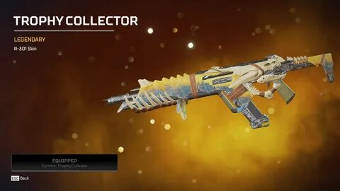 R301 Skin Trophy Collector - Apex Legends (Limited Edition S