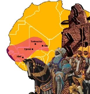 The three great empires, Ghana and Mali-Songhai African empi