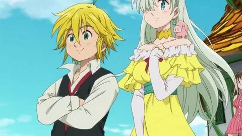 Dessin Seven Deadly Sins Meliodas Et Elizabeth / Nanatsu no 