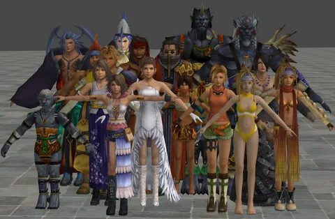 xnalara final fantasy x models by twinlightownz on DeviantAr