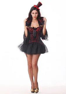 New Vampire Costumes Halloween Masquerade Woman Vampire Cost