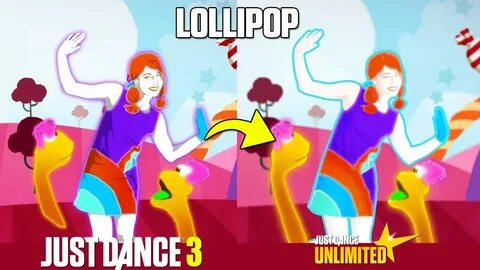 JUST DANCE COMPARISON - LOLLIPOP MIKA - YouTube