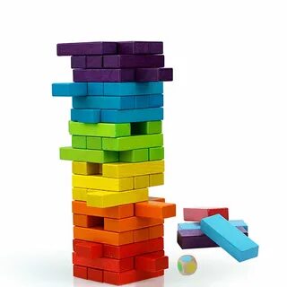 特 別 価 格 joqutoys B07547KV36 54 ピ-ス Stacking joqutoys Blocks 