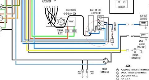 280Z Headlight Wiring Diagram - Collection - Wiring Diagram 