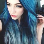 24 Photos of Blue Hair That Blow Us Away Blue hair, Blue omb