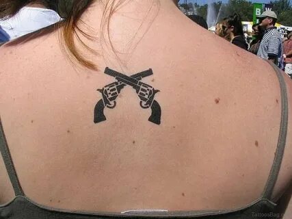 64 Ultra Modern Gun Tattoos For Back - Tattoo Designs - Tatt