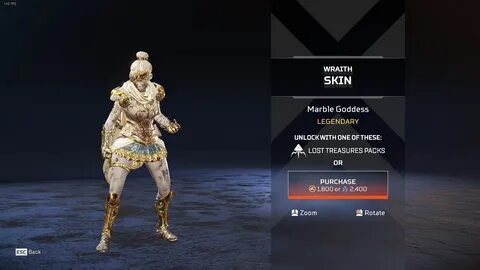 Apex Legends Patch 5 11 Fixes Wraith S Marble Goddess Skin I