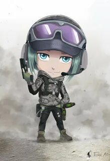 Stacy Boisvert - Rainbow Six Chibi Ela Fanart