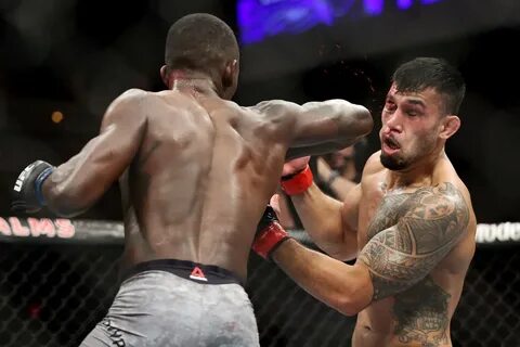 Unbeaten Israel Adesanya shines under spotlight of first UFC